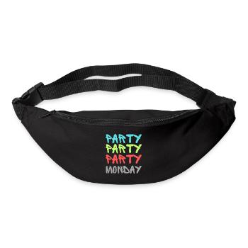Party Party Party Monday (2) - Bum bag - black - Front