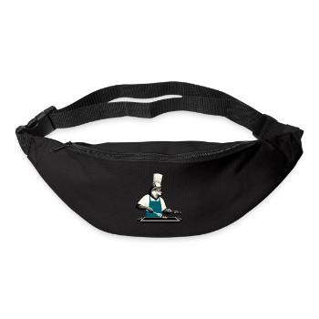 Grillmeister Wolf - Gürteltasche - Schwarz - Vorne
