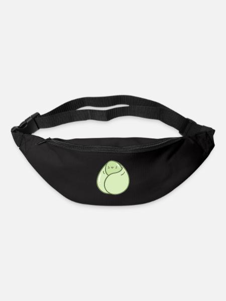 Süße kuschelige Bohne - Gürteltasche - Schwarz