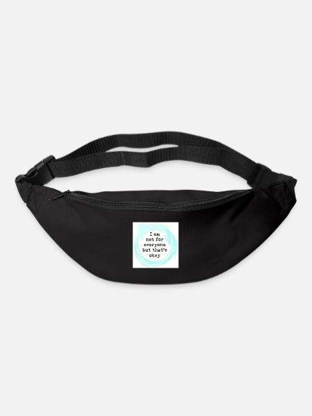 Be yourself - Bum bag - black