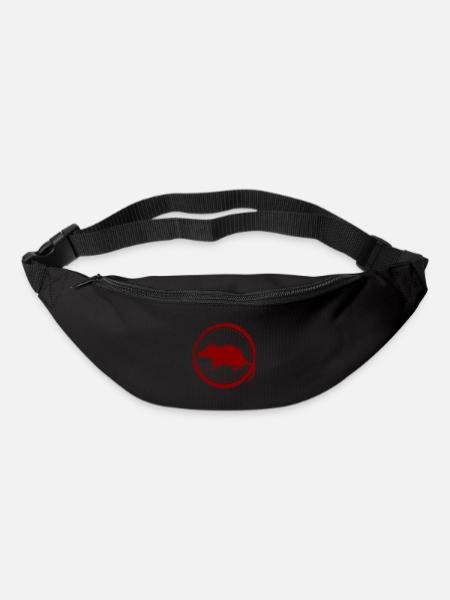 Rat - Rongeur - Sac banane - noir