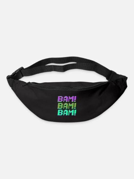 bam bam bam - Gürteltasche - Schwarz