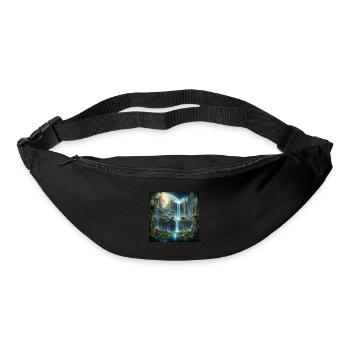 Future Paradise - Gürteltasche - Schwarz - Vorne