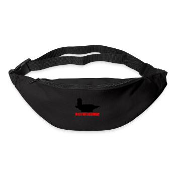 90 000 TONNES OF DEMOCRACY - Bum bag - black - Front
