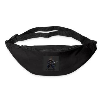 La Voie du Guerrier - L’Invincible Samouraï - Sac banane - noir - Devant
