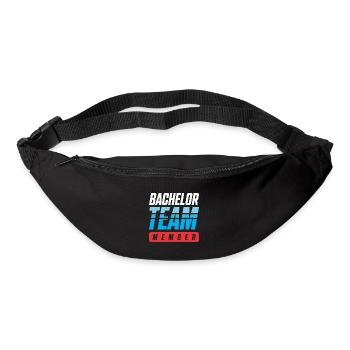 Équipe Bachelor - Sac banane - noir - Devant