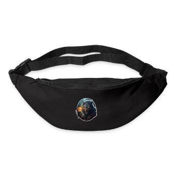 Werewolf Halloween - Bum bag - black - Front