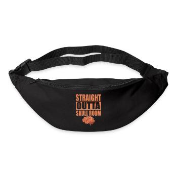 Straight Outta Skull T-shirt Chambre - Sac banane - noir - Devant