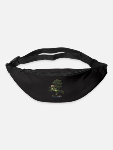 Monsieur bonsai - Gürteltasche - Schwarz