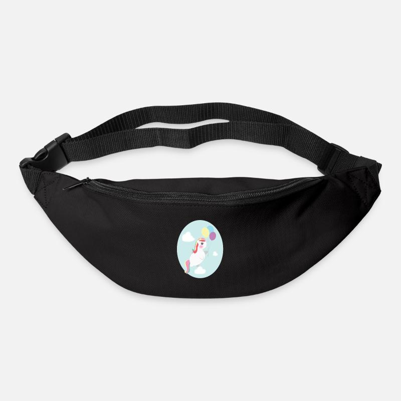 Unicorn birthday - Bum bag - black