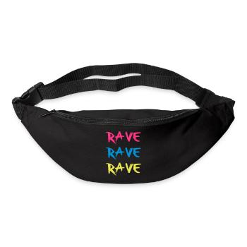 Rave - Gürteltasche - Schwarz - Vorne