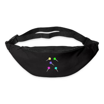 Bonbons Anniversaire d’enfant Grignotage Des enfants - Sac banane - noir - Devant