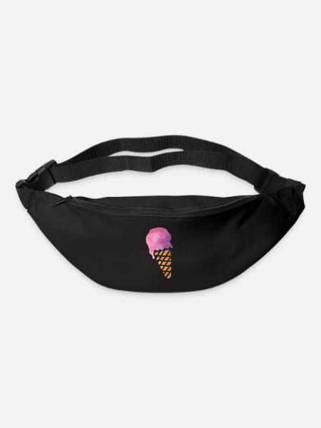 Eiscreme - Gürteltasche - Schwarz