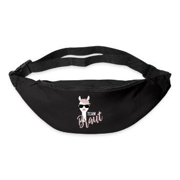 Bride Lama JGA Wedding Team Group Shirt 2 - Bum bag - black - Front