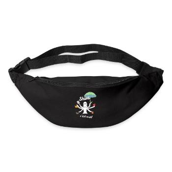 Parce que toute femme est un peu une Shiva ! - Sac banane - noir - Devant
