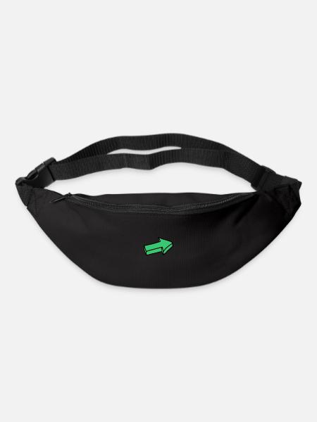 Pfeil - Gürteltasche - Schwarz