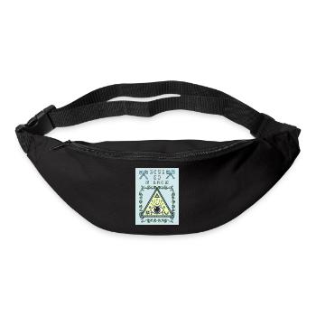 Third Eye, The All Seeing Eye, Occult - Bum bag - black - Front