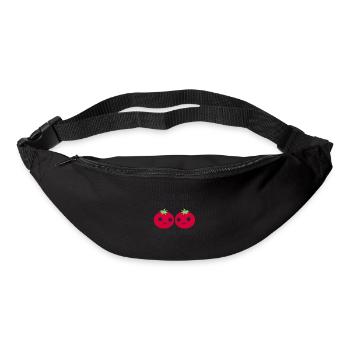 Je t'aime de ma tête TO-MA-TOES - Sac banane - noir - Devant