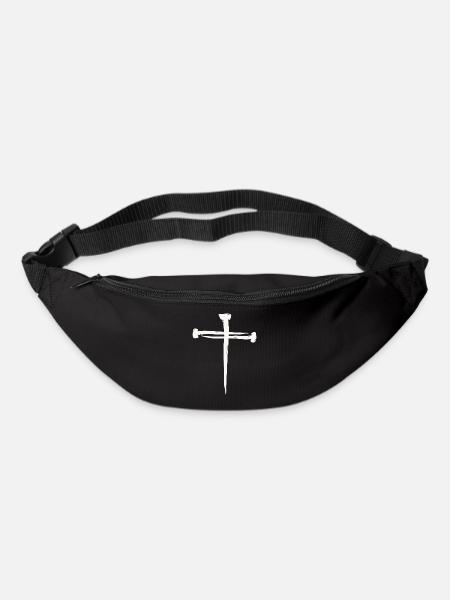 Cross of nails - Bum bag - black