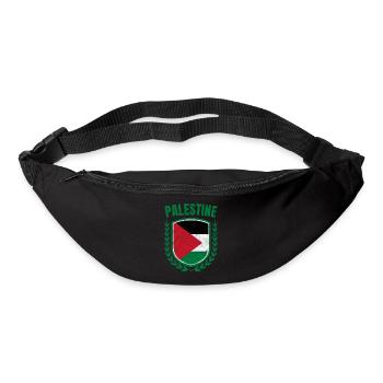Palestine - Bum bag - black - Front