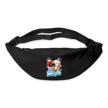 The pirate Barbarossa - Bum bag - black - Front