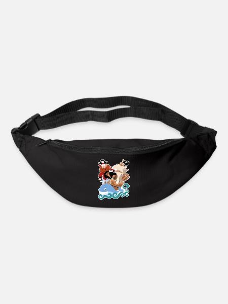 Der Pirat Barbarossa - Gürteltasche - Schwarz
