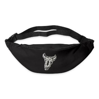 TOMZOFF Bull Skull - Gürteltasche - Schwarz - Vorne