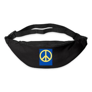 Frieden - Gürteltasche - Schwarz - Vorne