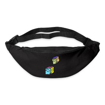 Dados Ojolagrimas - Gürteltasche - Schwarz - Vorne