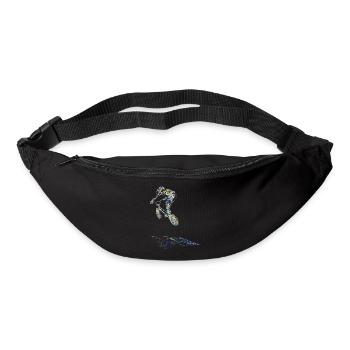 BMX Race Racing Mountainbike Motocross - Gürteltasche - Schwarz - Vorne