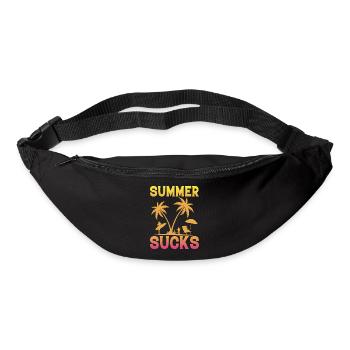 Sommer Sucks coole shirts ch / at - Gürteltasche - Schwarz - Vorne