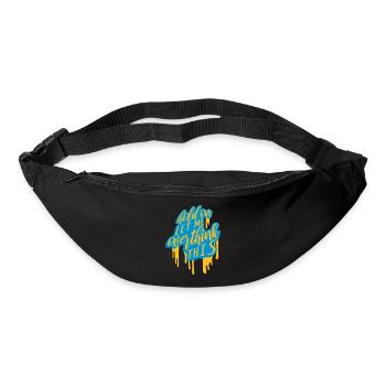 Let me overthink this - Bum bag - black - Front