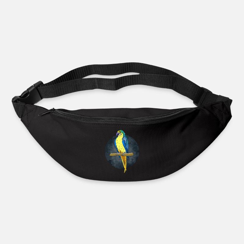 Oiseau - Sac banane - noir