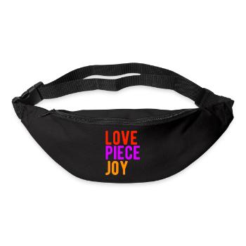 Pièce d’amour Joie - Sac banane - noir - Devant
