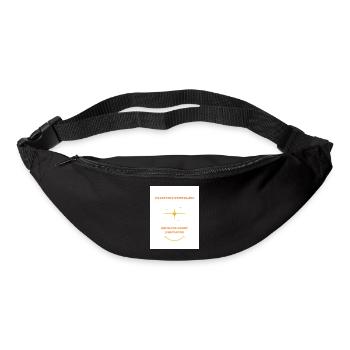Un instant étincelant pour une année fabuleuse - Sac banane - noir - Devant