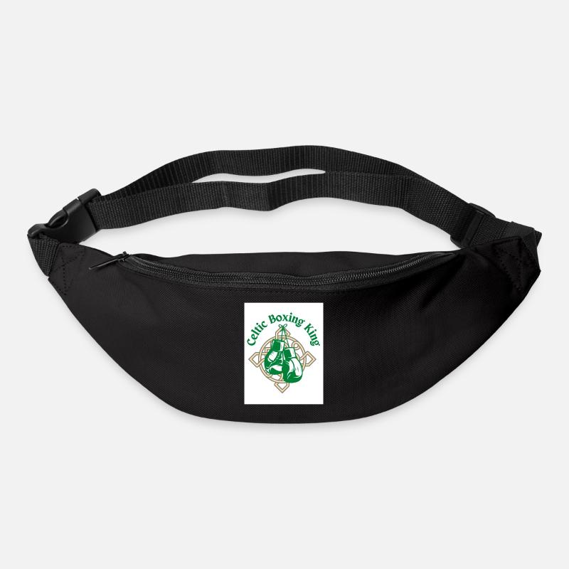 Roi de la boxe celtique - Sac banane - noir