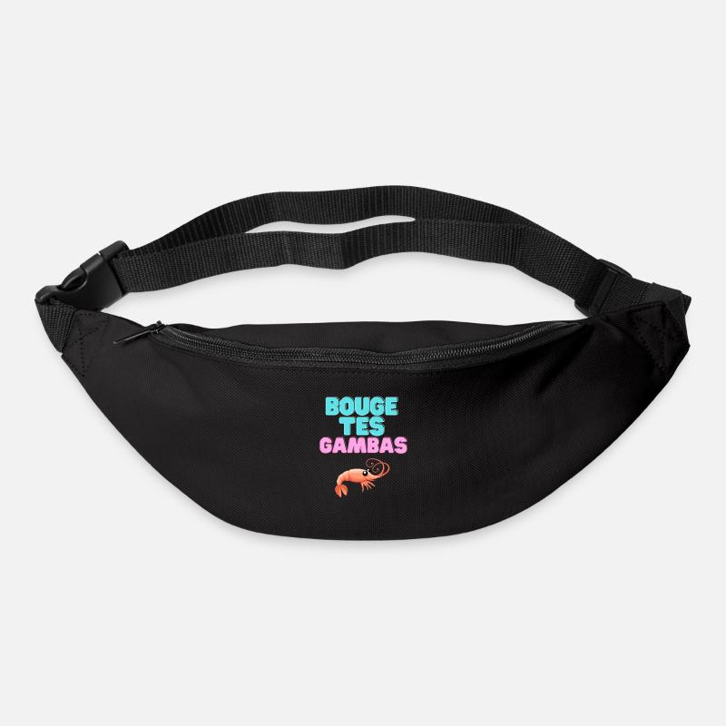 Bouge tes gambas! - Sac banane - noir