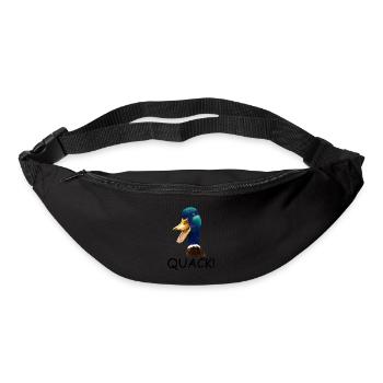 KIDS, CHILDRENS AND TODDLERS QUACK! DUCK WEAR - Bum bag - black - Front