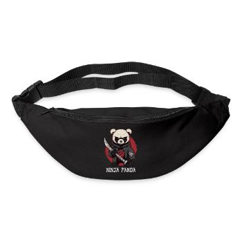 Ninja Panda - Bum bag - black - Front