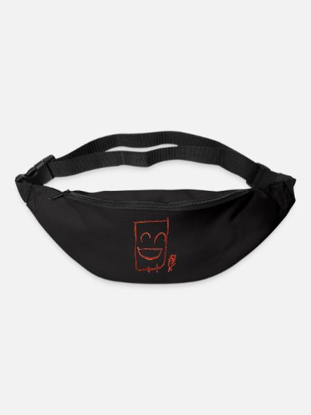 Happy fellas (transparent) - Bum bag - black