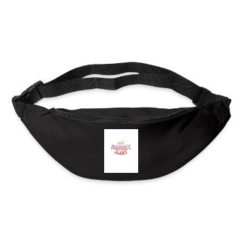 Hot Mum Alert - Bum bag - black - Front