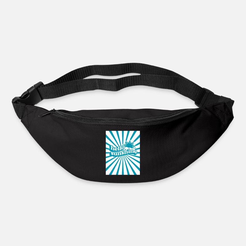 Été rétro - Sac banane - noir