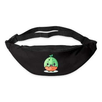 Lonm melon kawai - Sac banane - noir - Devant