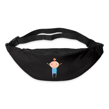 Vogel - Gürteltasche - Schwarz - Vorne