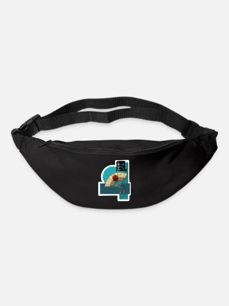 Sensu des Windes - Gürteltasche - Schwarz