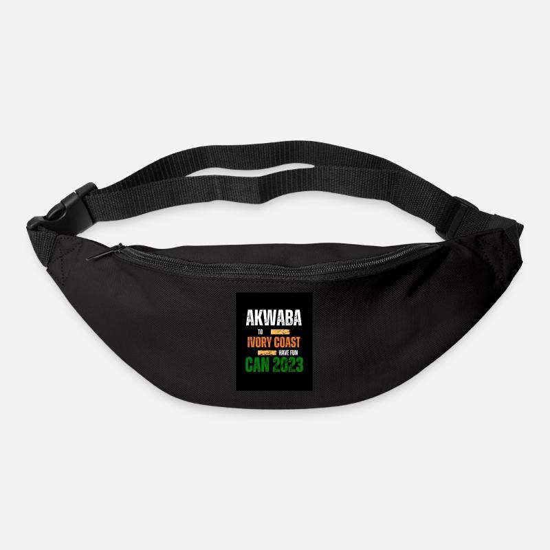 Coupe d’Afrique 2023 - Sac banane - noir