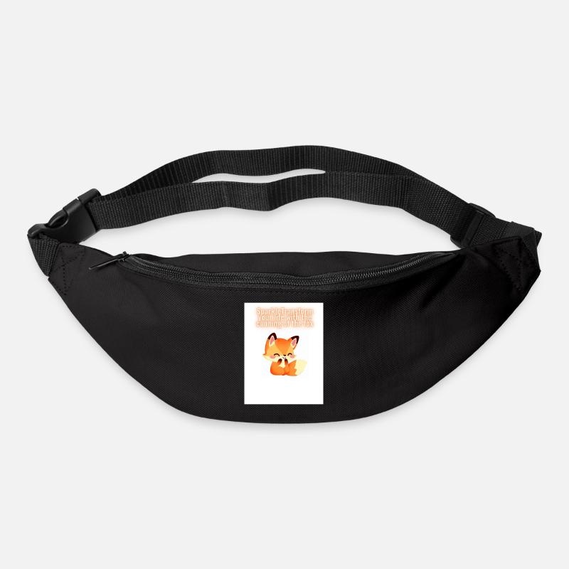Funkelnde Transformation - Gürteltasche - Schwarz