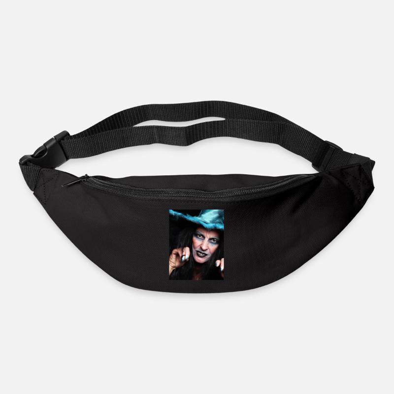 Halloween Scary Witch - Sac banane - noir
