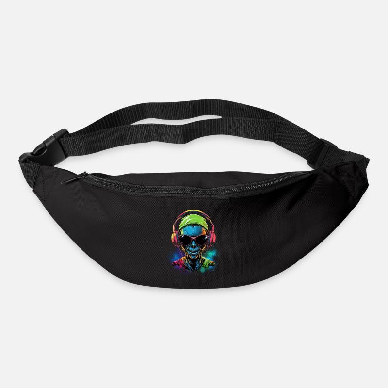 Alien Rave - Gürteltasche - Schwarz