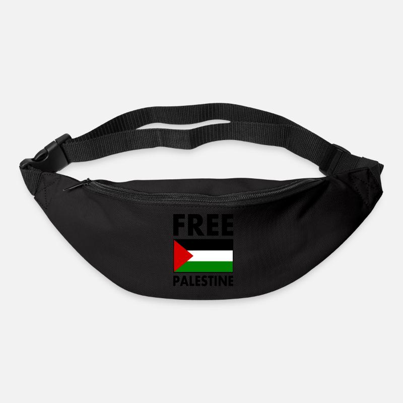 Free palestine - Bum bag - black
